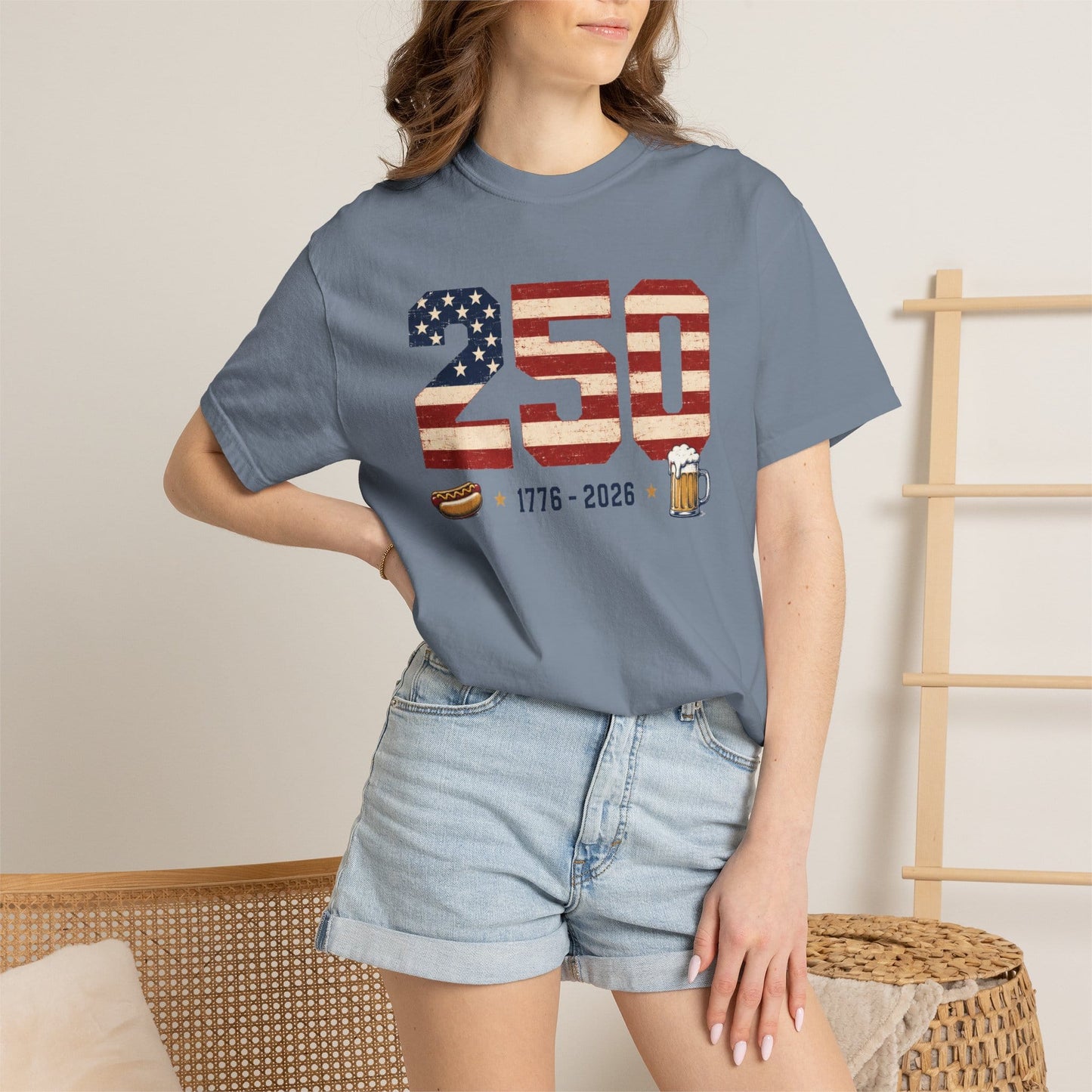 250 Flag โ Premium Tee