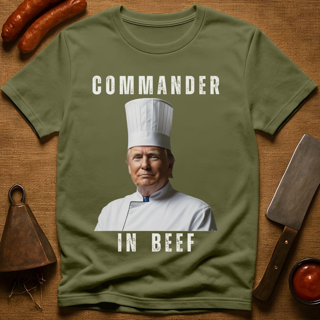 Commander in Beef T-Shirt