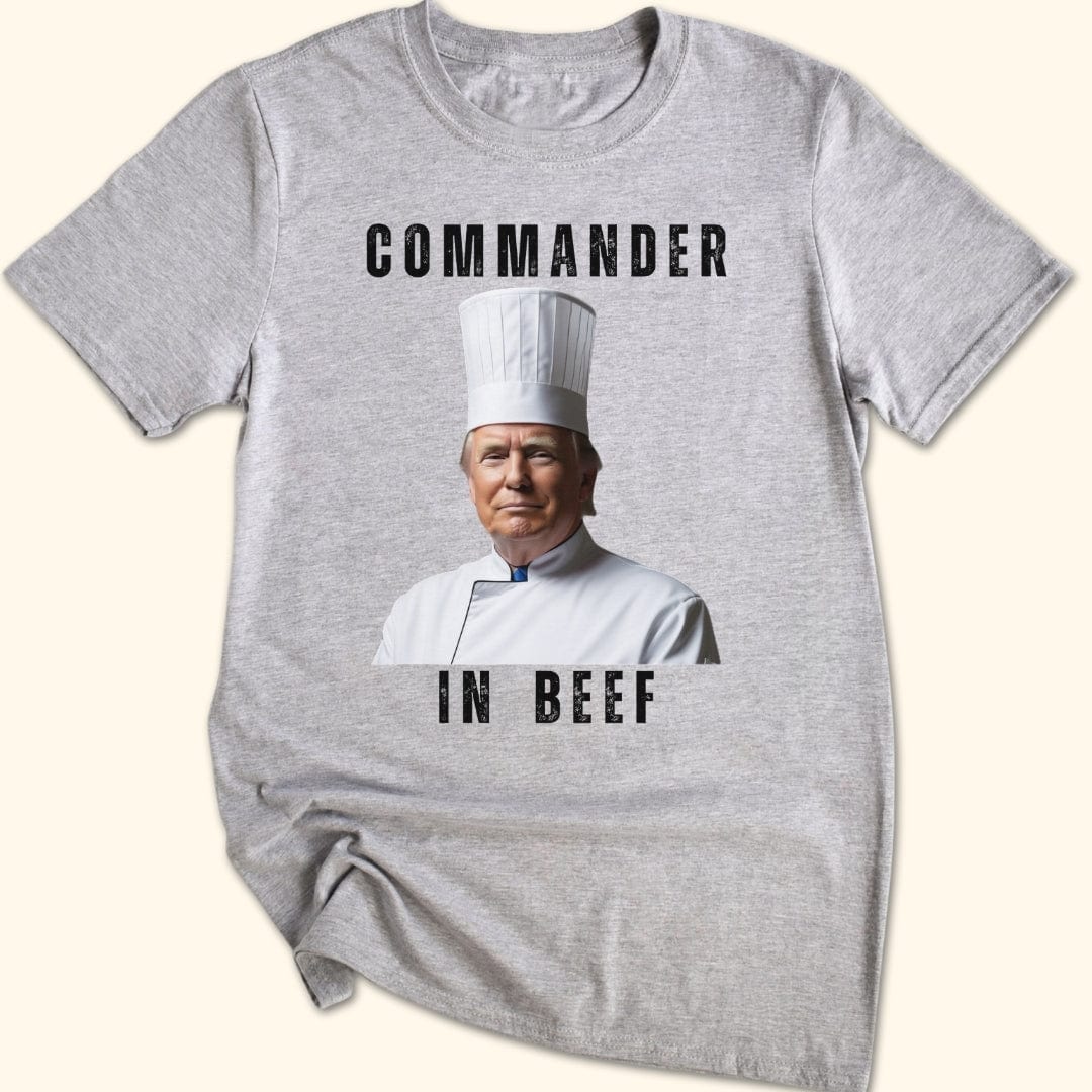 Commander in Beef T-Shirt