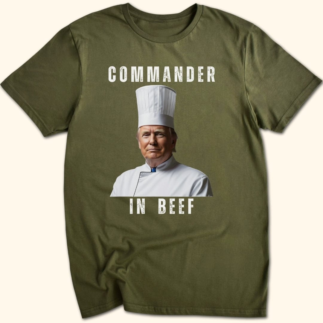 Commander in Beef T-Shirt