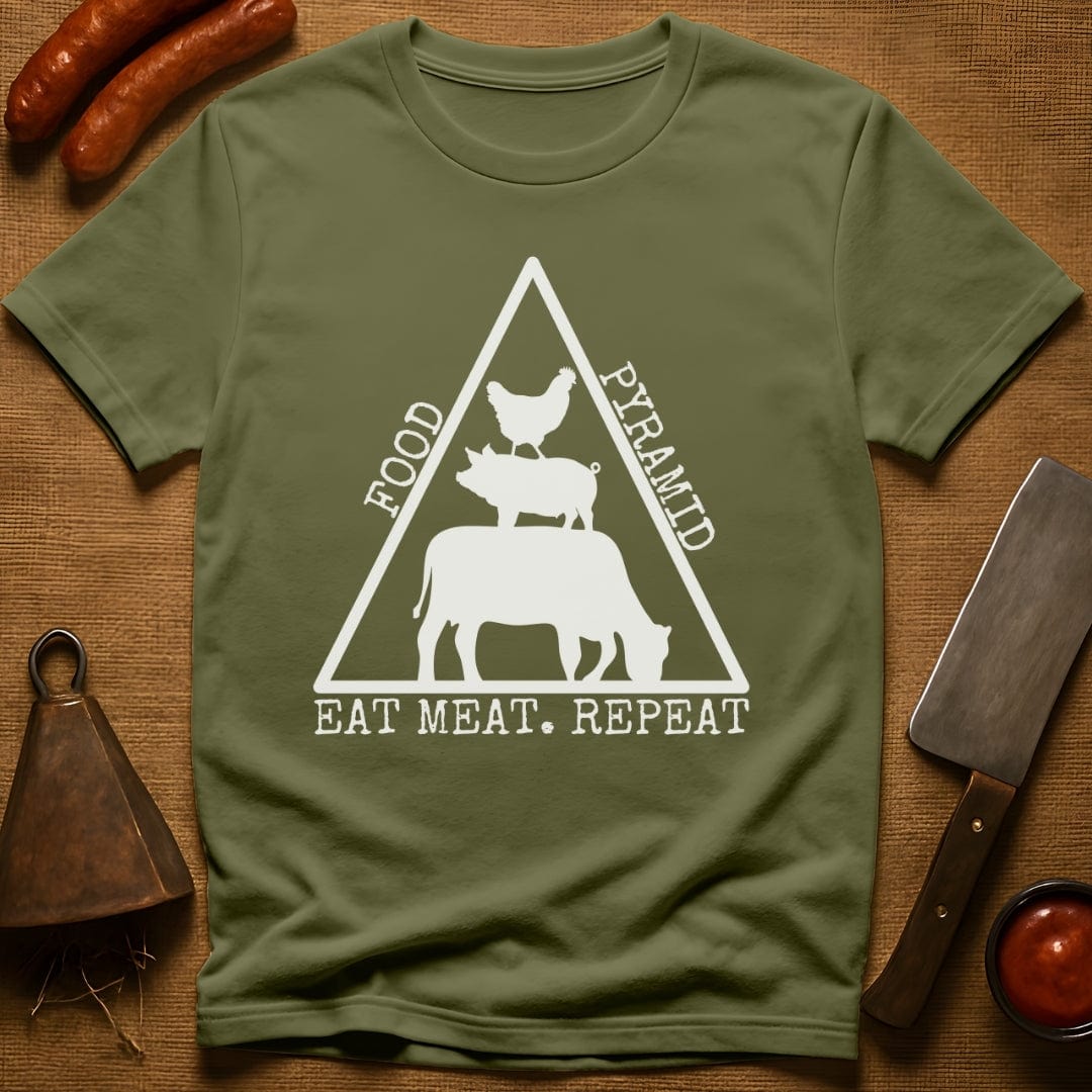 The Real Food Pyramid T-Shirt