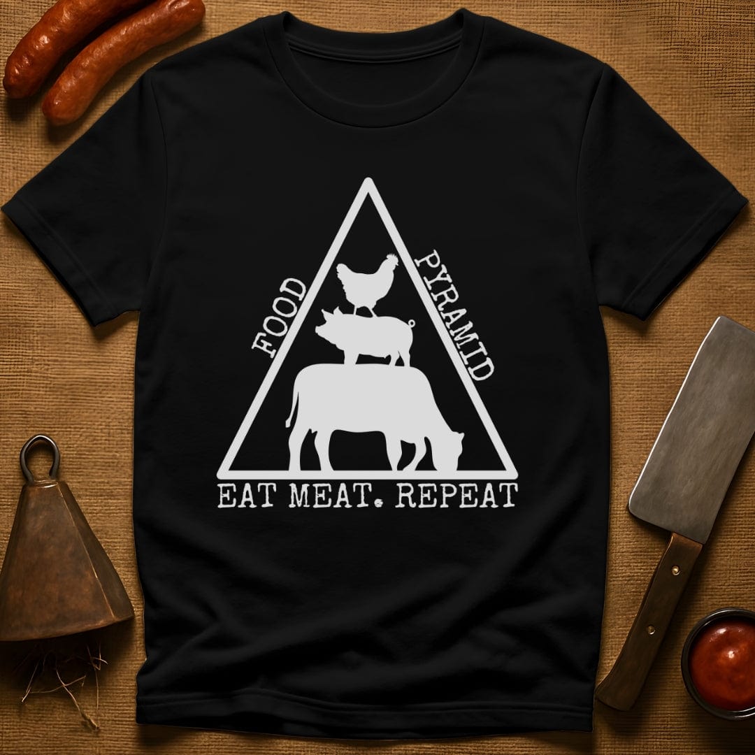 The Real Food Pyramid T-Shirt