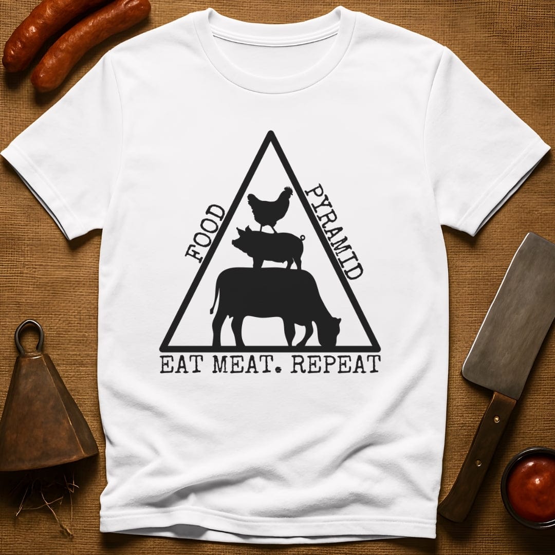 The Real Food Pyramid T-Shirt