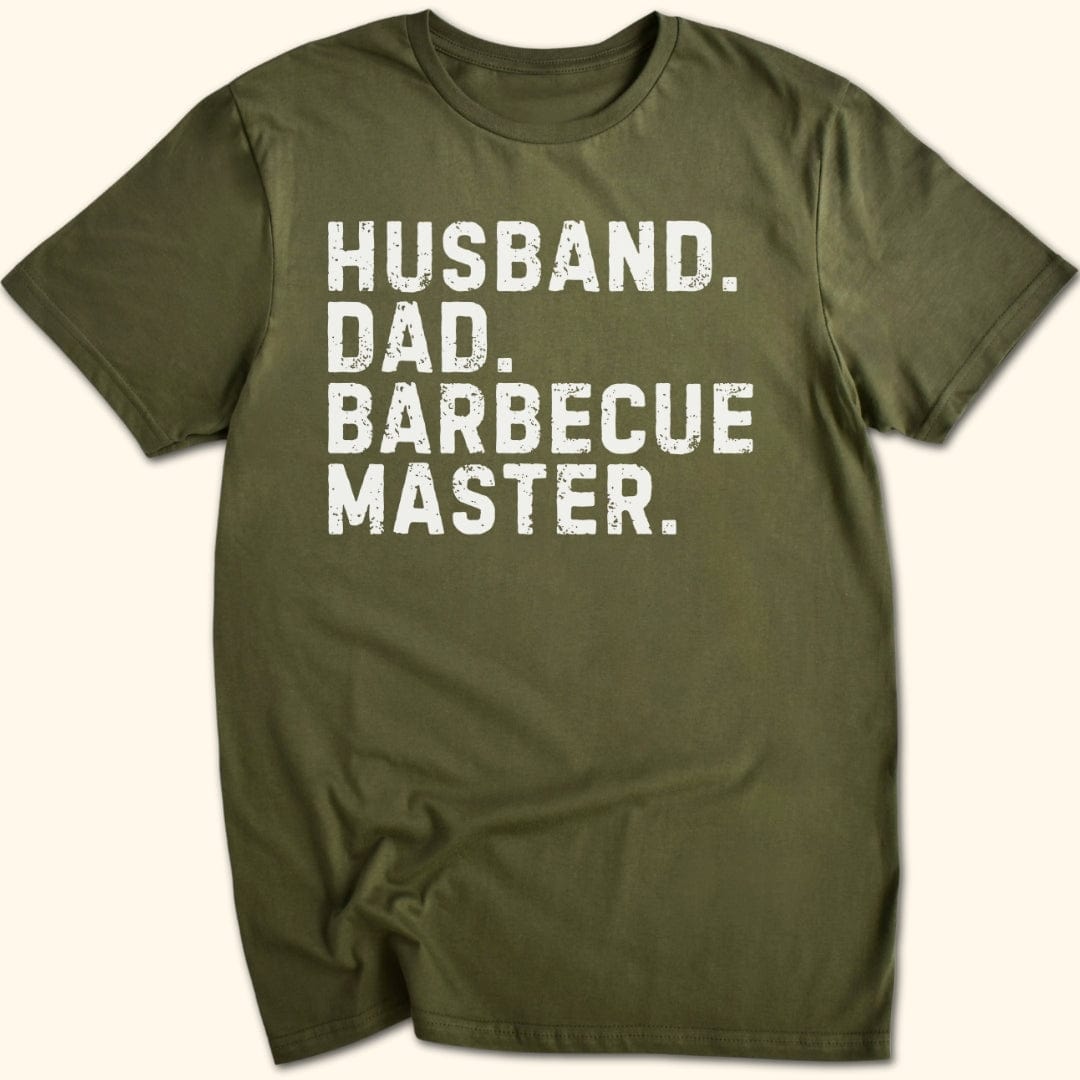 Husband. Dad. BBQ Master. T-Shirt