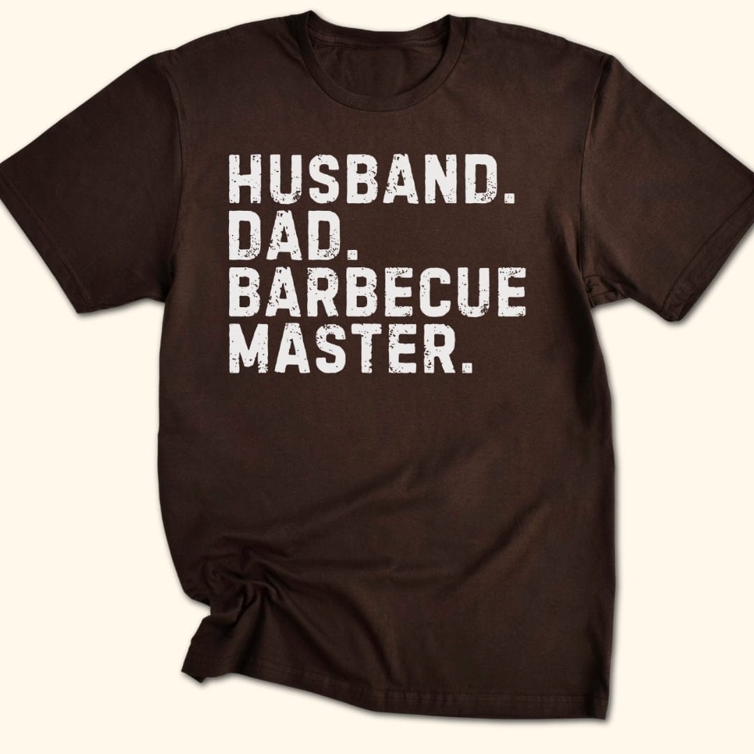 Husband. Dad. BBQ Master. T-Shirt