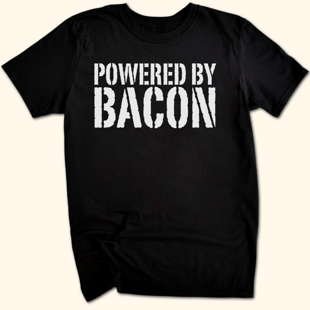 Powered By Bacon T-Shirt