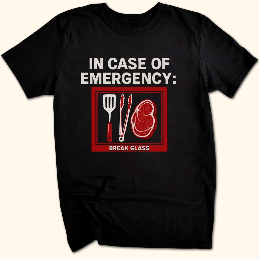 EMERGENCY: BREAK GLASS T-Shirt