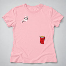 Beer Pong Dive Women's Tee