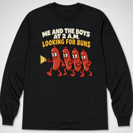 Looking For Buns — Long Sleeve Tee