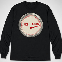 Naughty Or Nice — Long Sleeve Tee