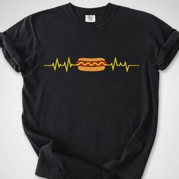 Hotdog Heartbeat — Premium Tee