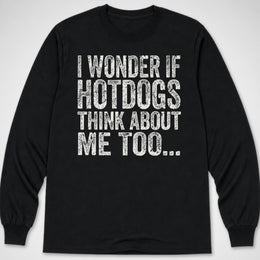 I Wonder If... — Long Sleeve Tee