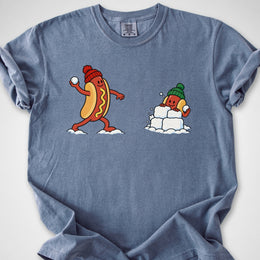 Snowball Fight — Premium Tee