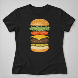 Burger Layers Women's Tee