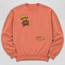 Burger Parachute Sweatshirt