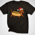 Christmas Wiener Dog T-Shirt