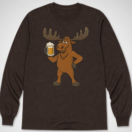 Moose Mug — Long Sleeve Tee