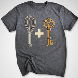 Whisk Plus Key T-Shirt
