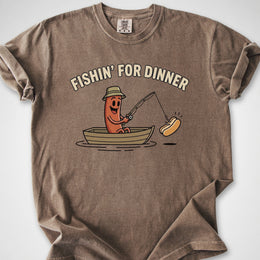 Fishin' Dog — Premium Tee