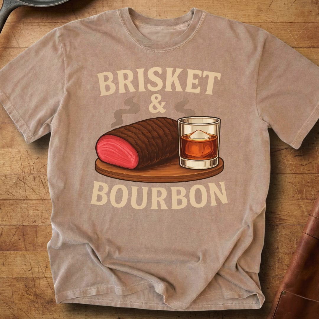 Brisket & Bourbon — Premium Tee