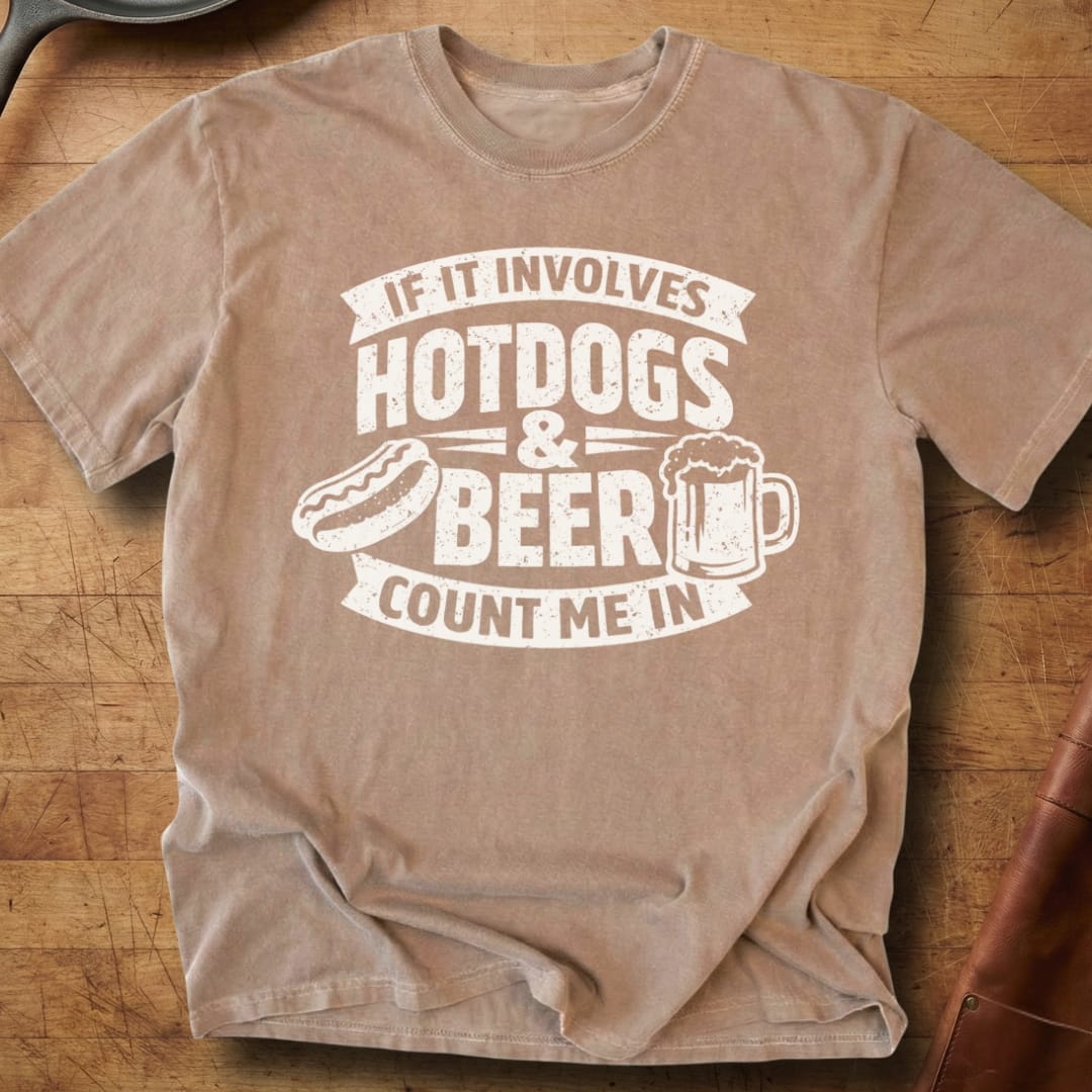 Hotdogs, Beer, I'm In — Premium Tee