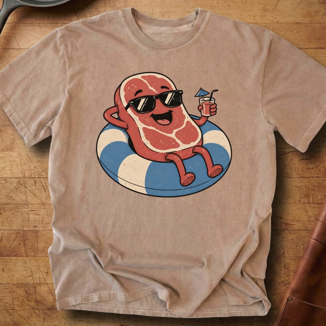 Steak Float — Premium Tee