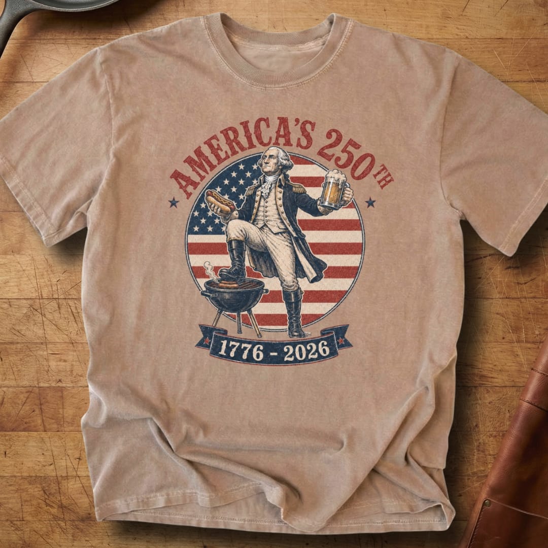 Backyard George 250 โ Premium Tee
