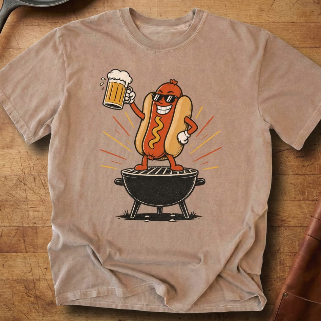 Raise 'Em Up Dog — Premium Tee