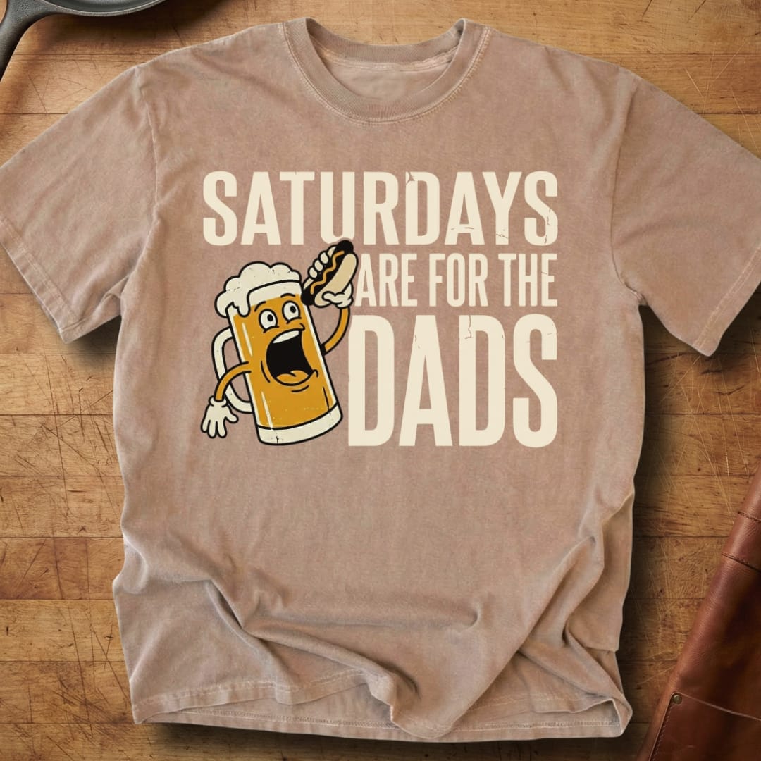 Saturdays Are For The Dads โ Premium Tee