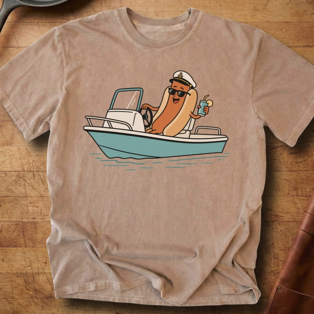 Captain Hotdog — Premium Tee