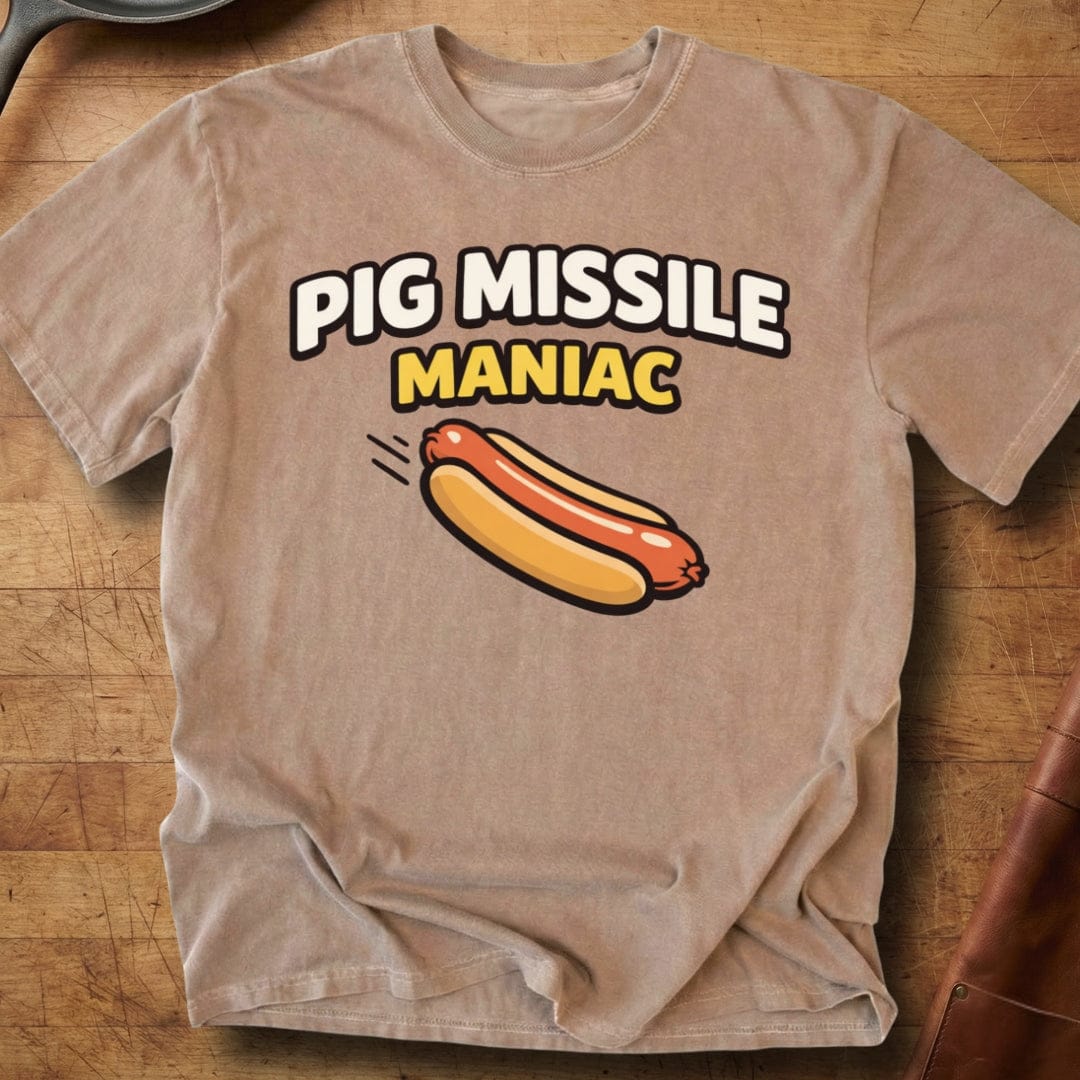 Pig Missile Maniac โ Premium Tee