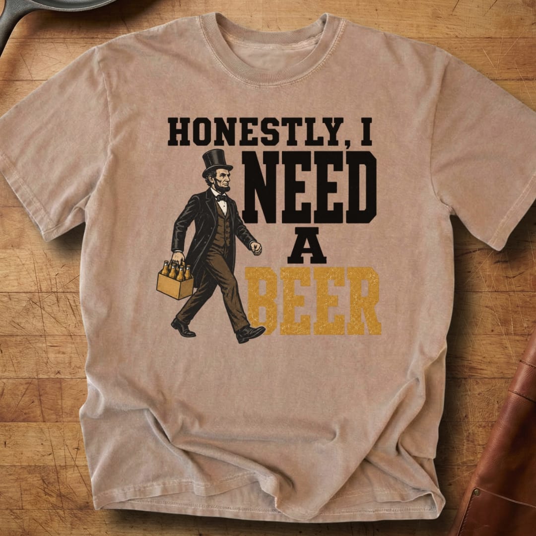 Honest Abe's Beer Run — Premium Tee