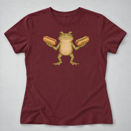 Froggy Hotdogs Women's Tee