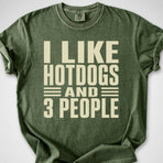 I Like Hotdogs and... — Premium Tee