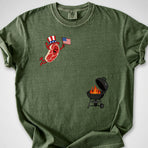 Steak Freedom Dive — Premium Tee