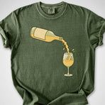 White Wine Pour — Premium Tee
