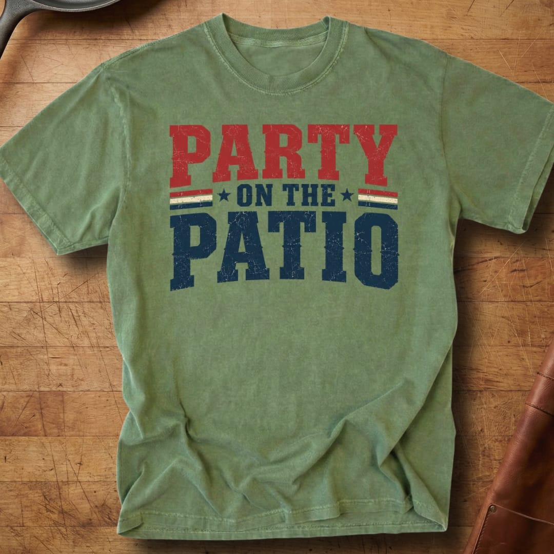 Party on the Patio — Premium Tee