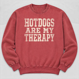 Hotdog Therapy Sweatshirt