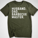 Husband. Dad. BBQ Master T-Shirt