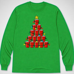 Red Cup Christmas — Long Sleeve Tee