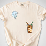 Iced Coffee Cannonball — Premium Tee