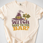 Witch Way To The Bar — Premium Tee