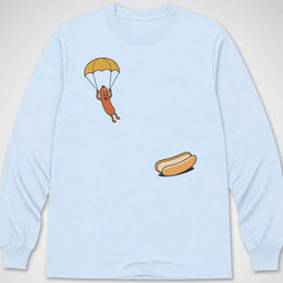 Hotdog Parachute — Long Sleeve Tee