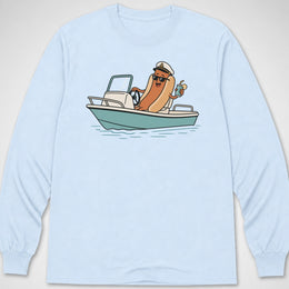 Captain Hotdog — Long Sleeve Tee