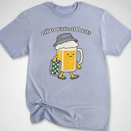 Wave At Boats T-Shirt