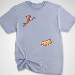Hotdog Freedom Dive T-Shirt