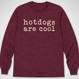 Hotdogs Are Cool — Long Sleeve Tee
