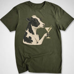 Martini Cow T-Shirt