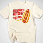 Favorite Hotdog T-Shirt
