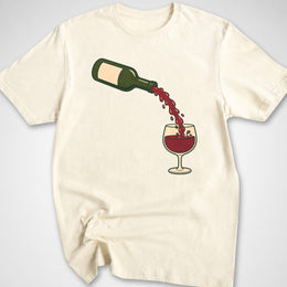 Red Wine Pour T-Shirt